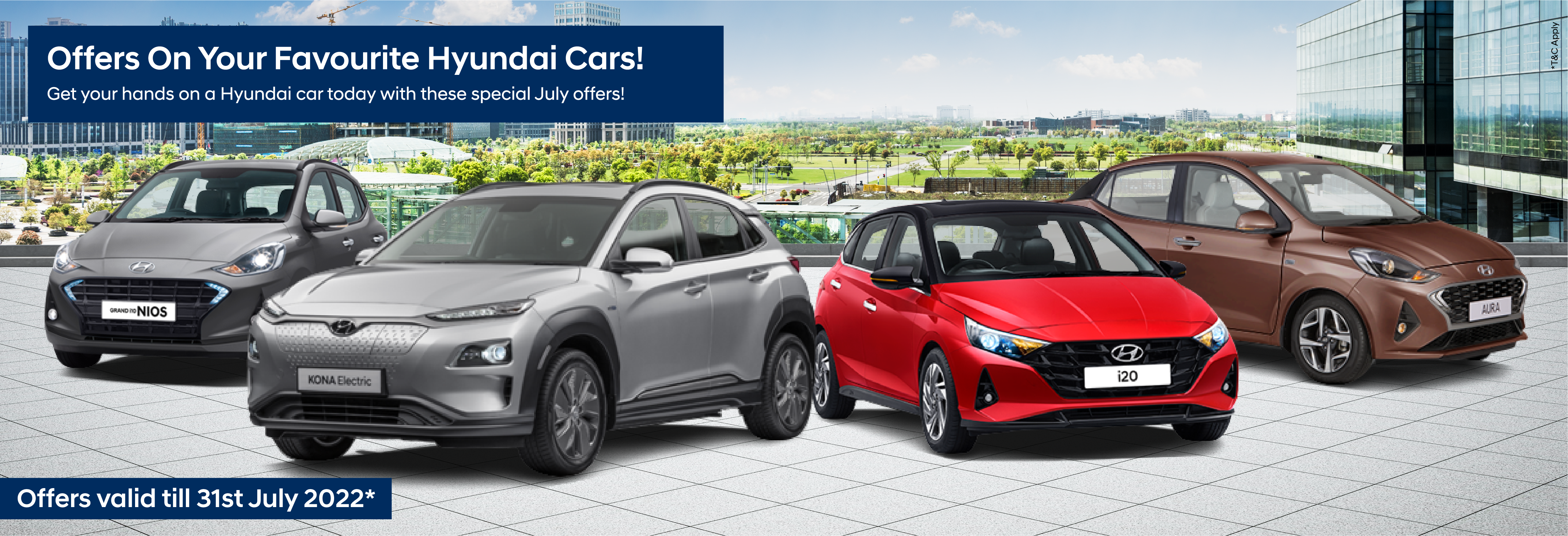 Hyundai Cars July 2022 Discounts and Offers
